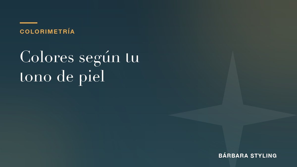 Colores que no deberías usar según tu tono de piel